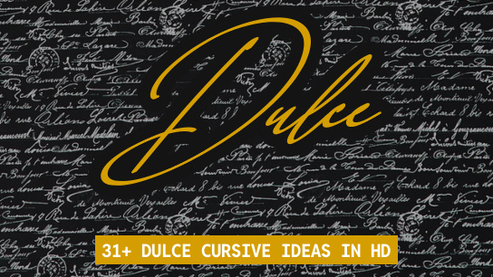 Dulce name signatures
