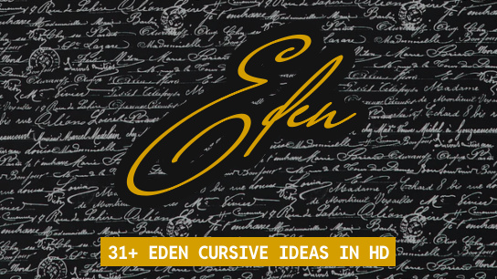 Eden name signatures