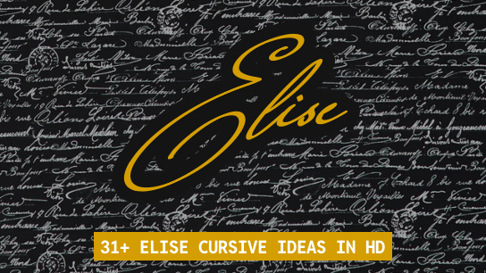 Elise name signatures