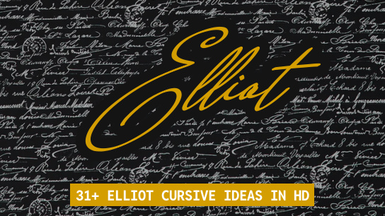 Elliot name signatures