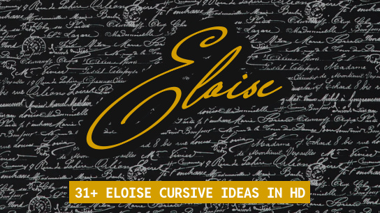 Eloise name signatures