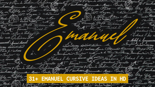 Emanuel name signatures
