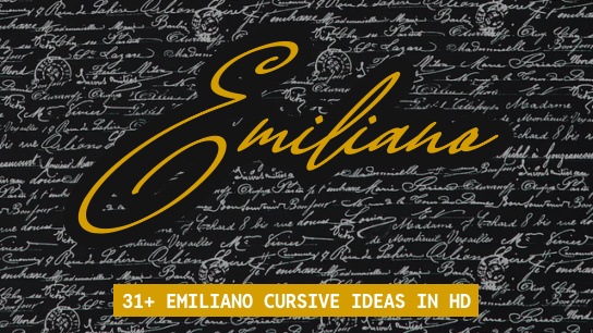 Emiliano name signatures