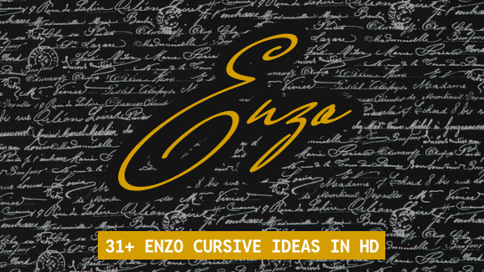 Enzo name signatures
