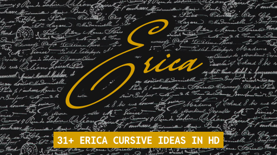Erica name signatures