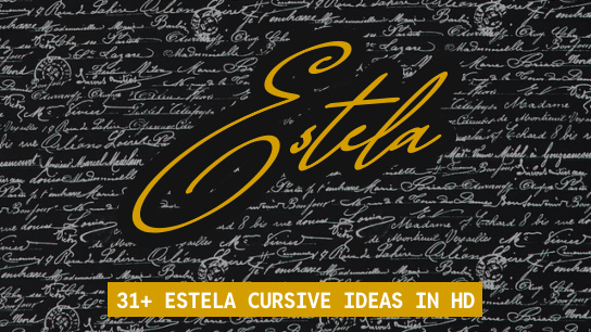 Estela name signatures