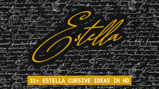 Estella name signatures