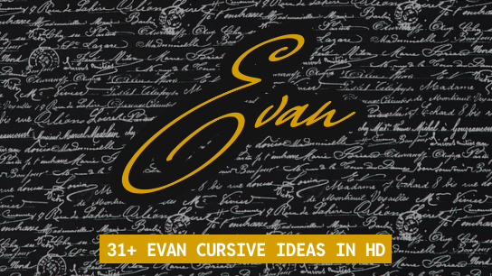 Evan name signatures