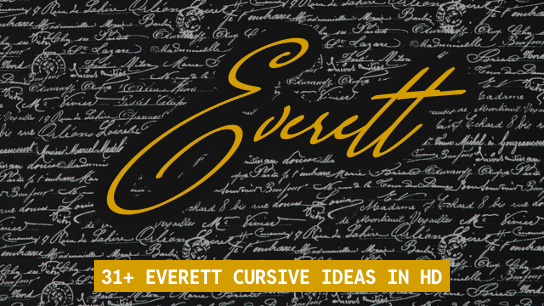 Everett name signatures