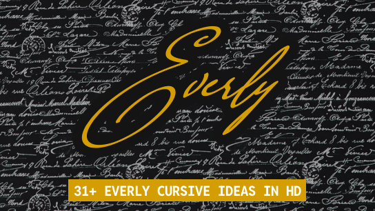 Everly name signatures