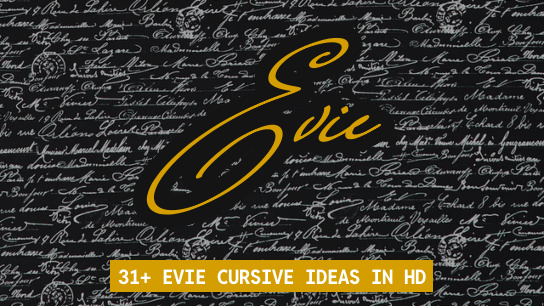 Evie name signatures