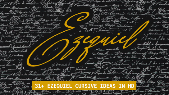 Ezequiel name signatures