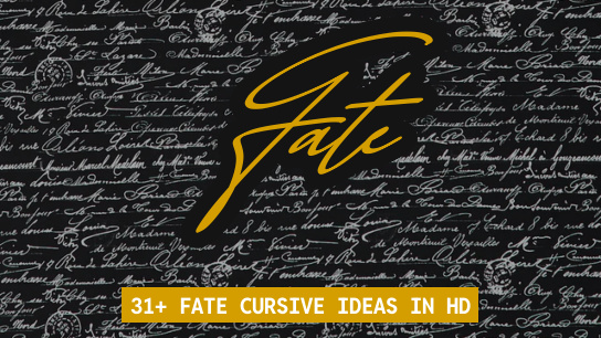 Fate name signatures