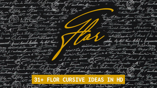 Flor name signatures