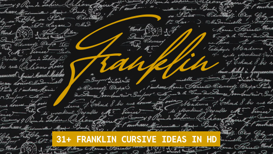 Franklin name signatures