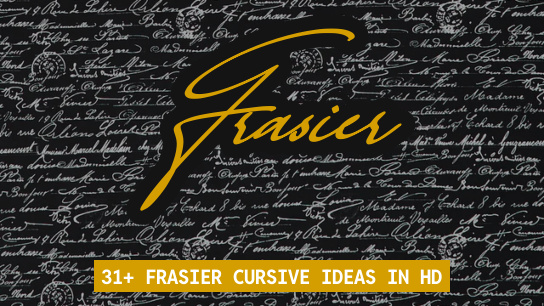 Frasier name signatures