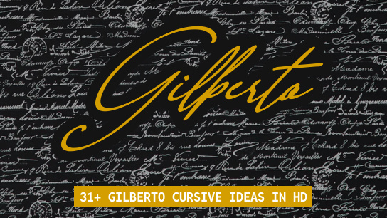 Gilberto name signatures