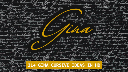 Gina name signatures