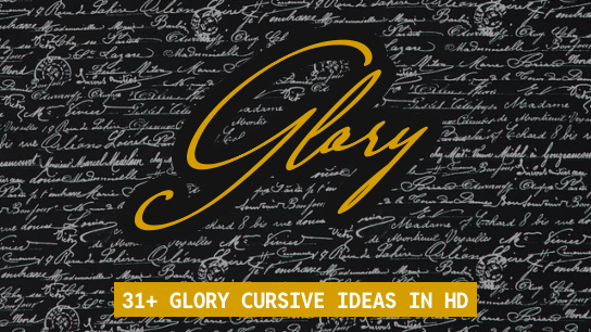 Glory name signatures