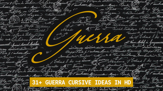 Guerra name signatures