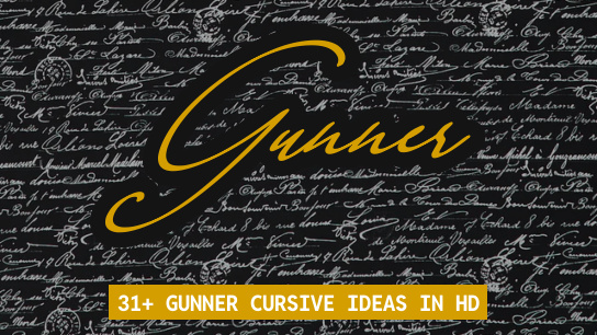 Gunner name signatures