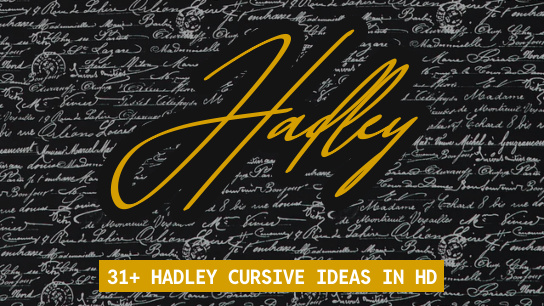 Hadley name signatures