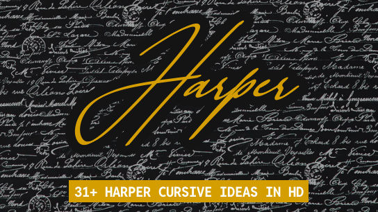 Harper name signatures