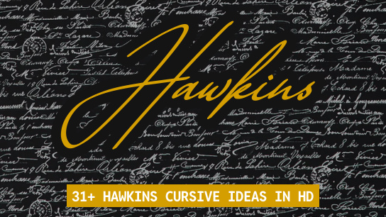 Hawkins name signatures
