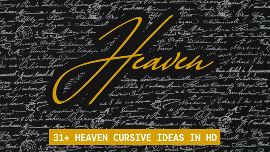 Heaven name signatures