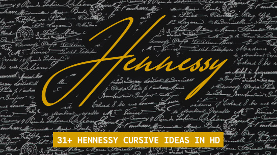 Hennessy name signatures