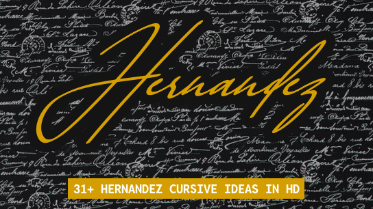 Hernandez name signatures