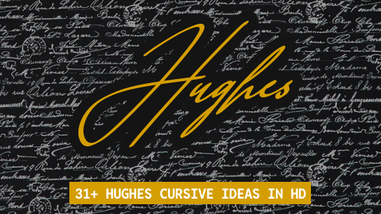 Hughes name signatures