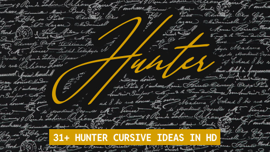 Hunter name signatures