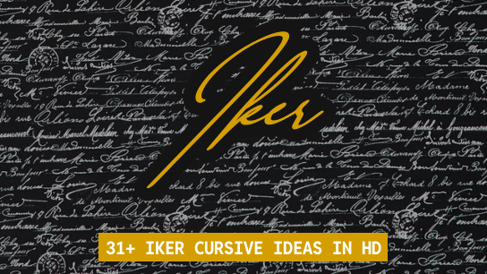 Iker name signatures