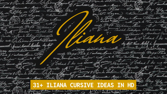 Iliana name signatures