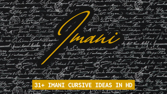 Imani name signatures