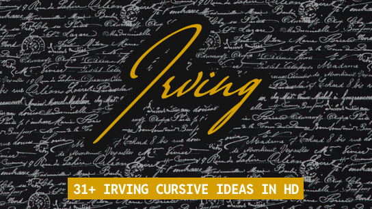 Irving name signatures