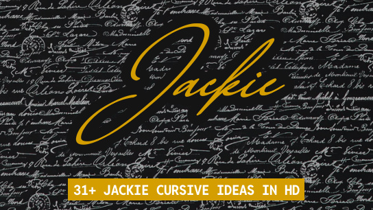 Jackie in Cursive ⚡ | 100+ Signature Ideas 2025