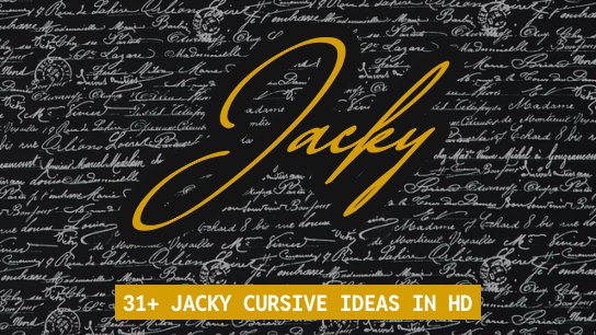 Jacky name signatures
