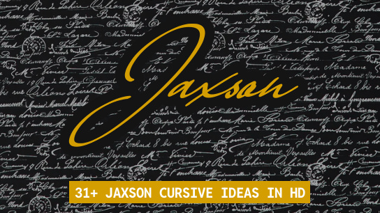 Jaxson name signatures