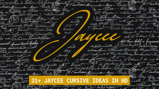 Jaycee name signatures