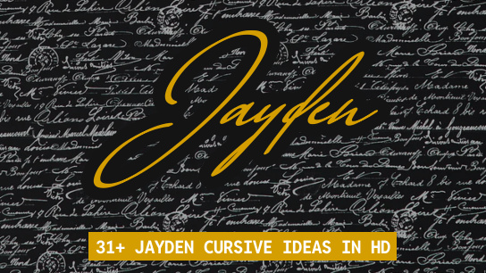 Jayden name signatures