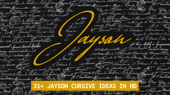 Jayson name signatures