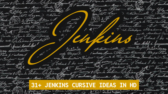 Jenkins name signatures