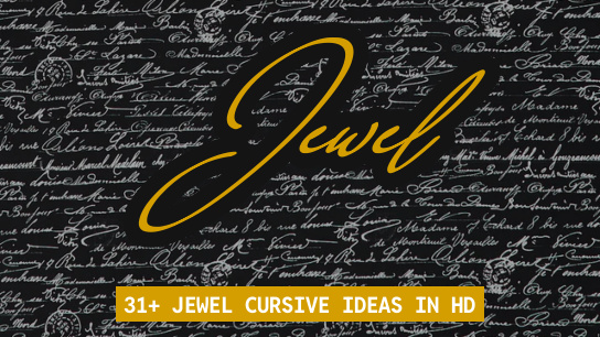 Jewel name signatures