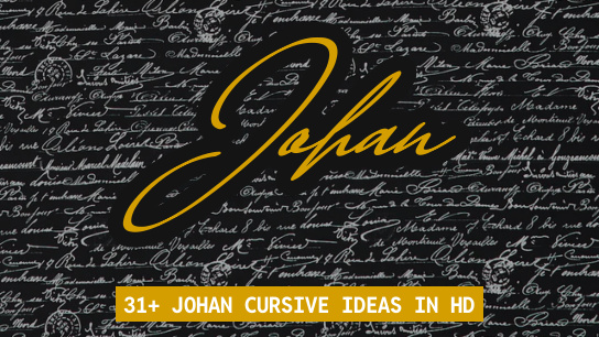 Johan name signatures