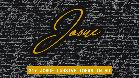 Josue name signatures