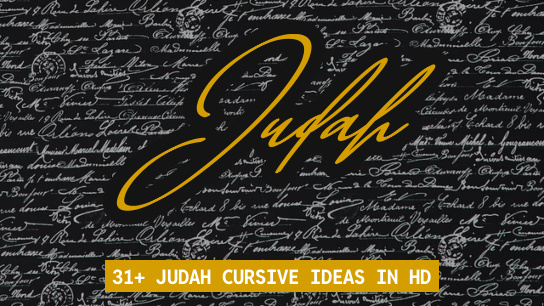 Judah name signatures