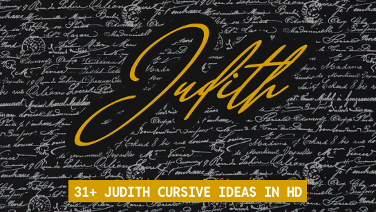 Judith name signatures