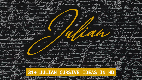 Julian name signatures